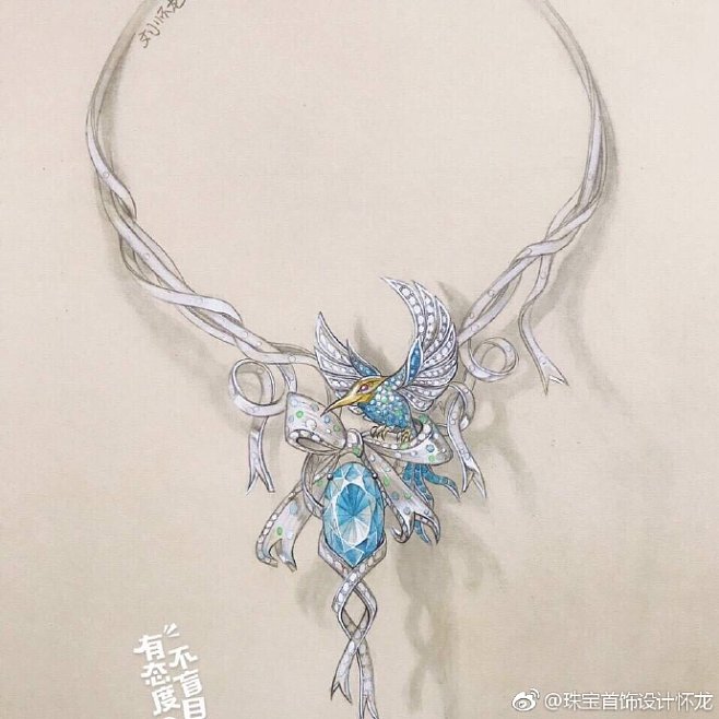 商業(yè)珠寶設(shè)計師的手繪日常 從靈感到高級手稿的創(chuàng)作之旅